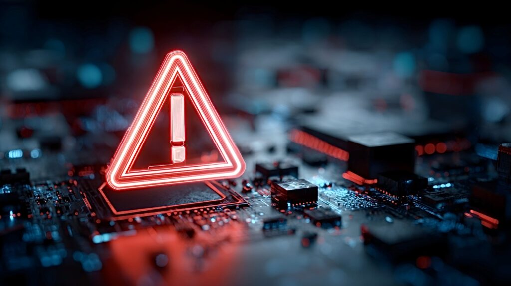 waarschuwingssymbool als voorbeeld van beeldtaal in technische documentatie